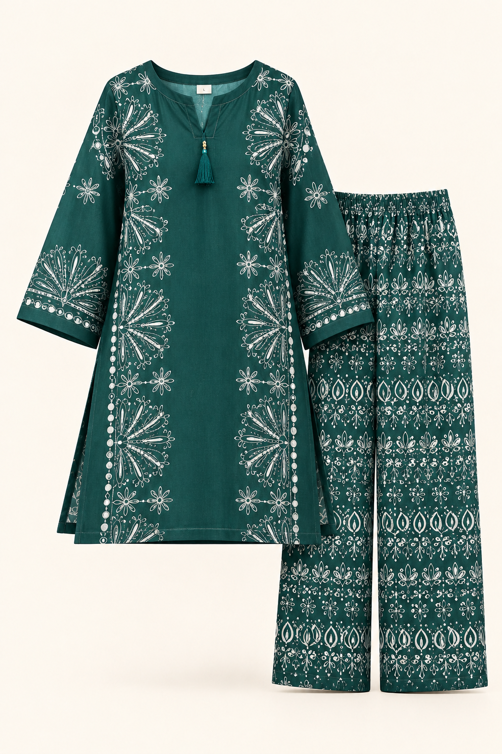 Ayla Silk Co-ord Set | ZF-002