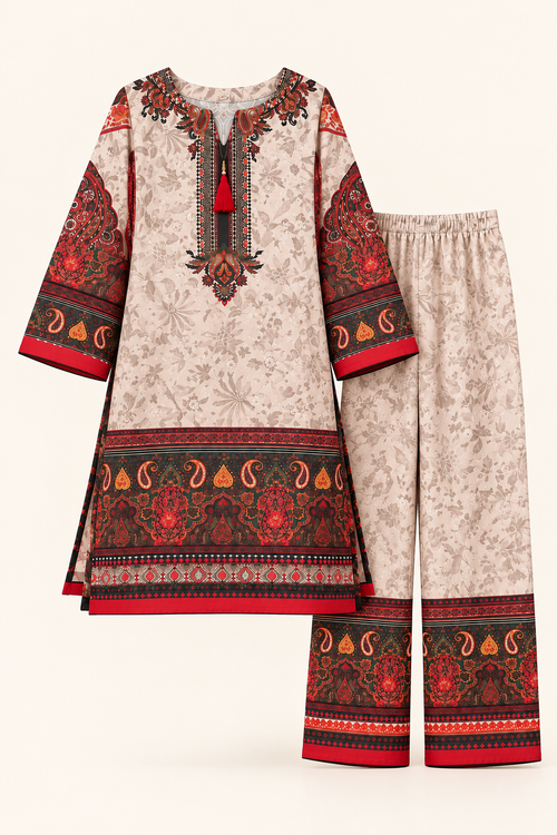 Zara Silk Co-ord Set | ZF-001